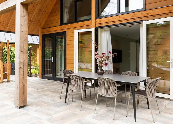 Bos Met Hottub & Sauna | 6 Personen 度假居